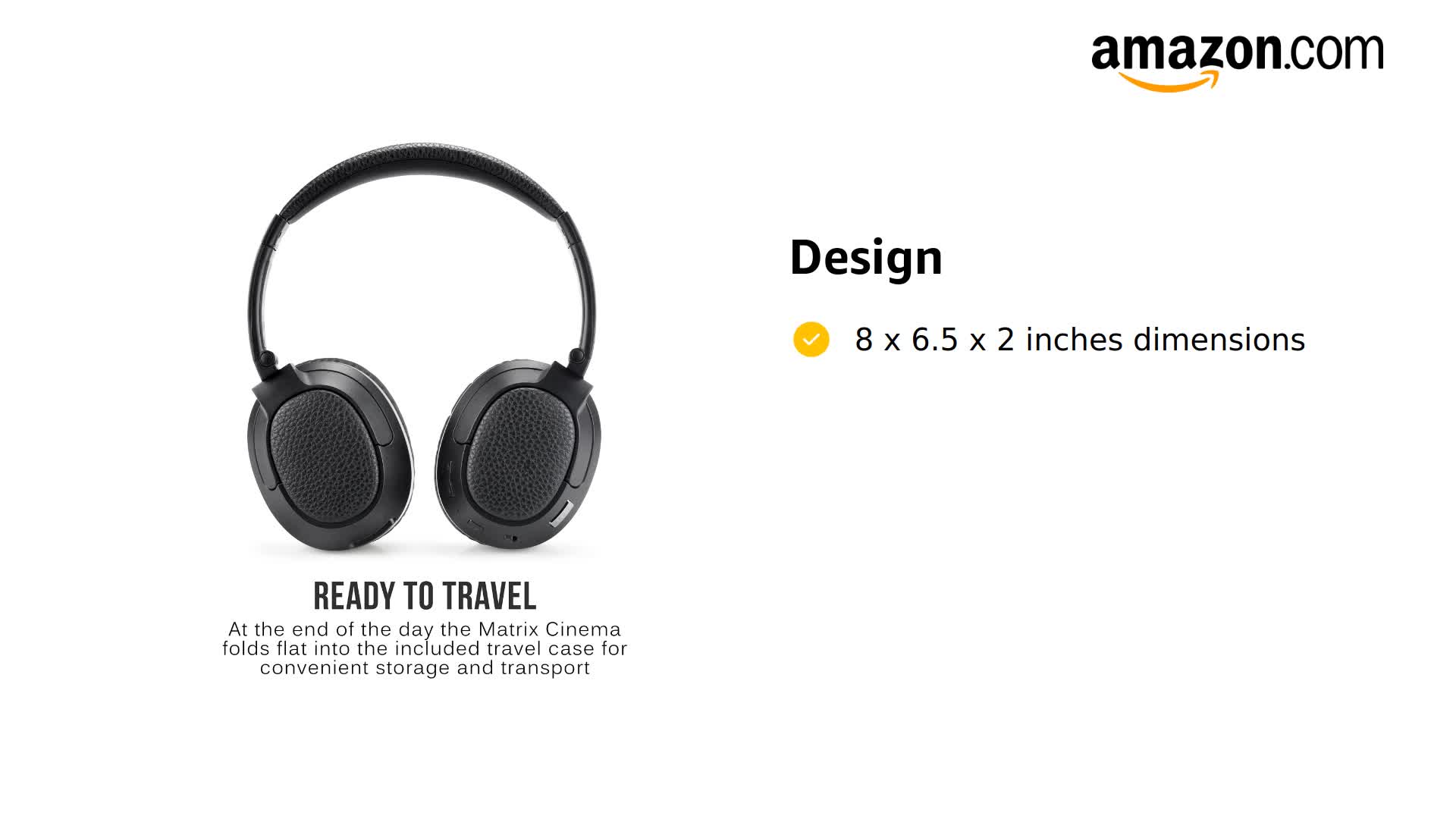 Amazon.com: MEE audio Matrix Cinema Bluetooth wireless headphones